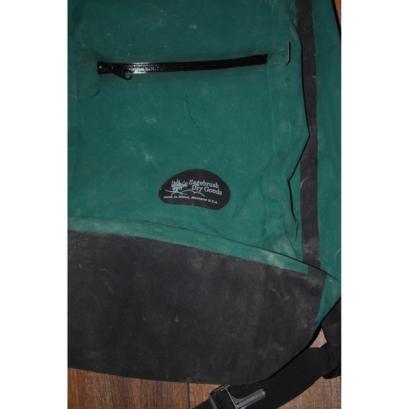 Vintage Sagebrush Dry Goods Hiking Backpack Montana Made Waterproof - Picture 2 of 7